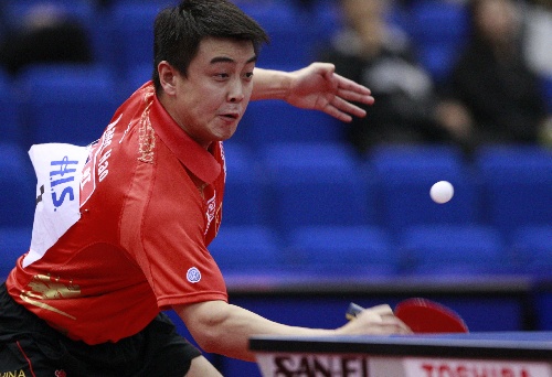 中国队横扫日本队，王皓刷新纪录
